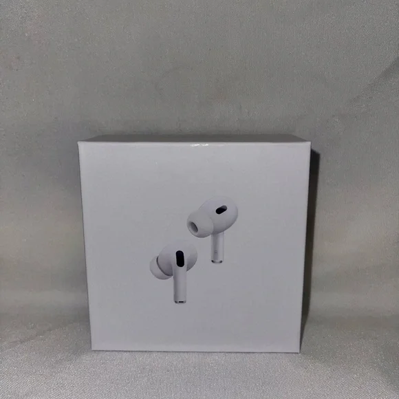 AirPod Pro 2nd Generation: INCLUDES rechargeable case and wire charger.